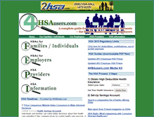 Tablet Screenshot of 4hsausers.com